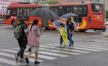 Activan alerta amarilla por lluvia en 5 delegaciones de CDMX