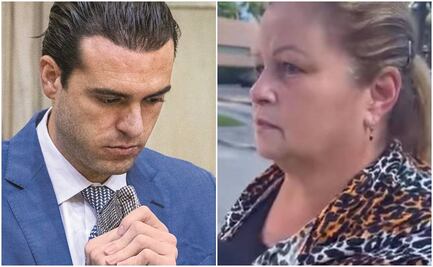 Viuda del hombre que golpeó Pablo Lyle rompe en llanto tras veredicto