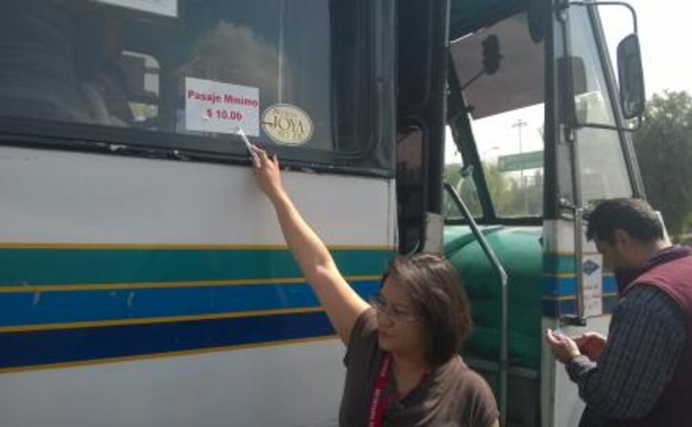 Remiten a 30 al corralón por subir tarifas en Edomex
