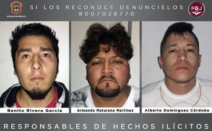 Sentencian a 62 años de prisión a 3 integrantes del CJNG por homicidio en Tecámac