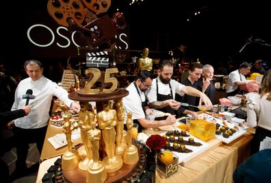 ¿Qué cenarán en la entrega de los Oscars?