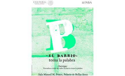 Narradores del barrio de Tepito llegarán a Bellas Artes