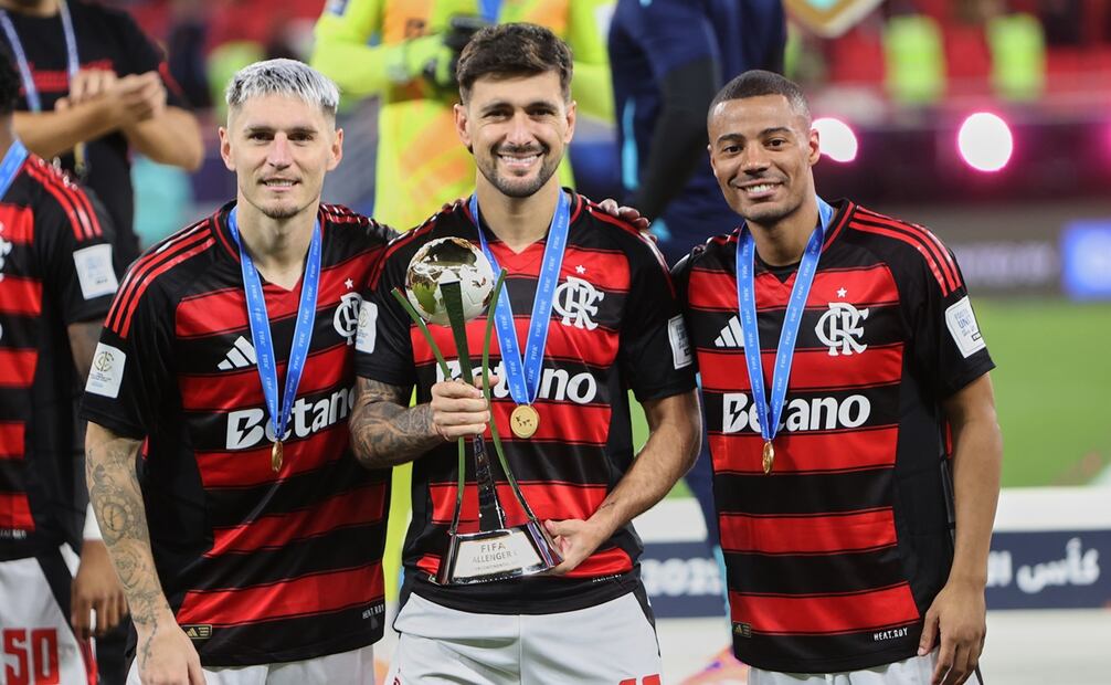 Flamengo consiguió la Copa Challenger tras derrotar al Pyramids FC / Foto: AP