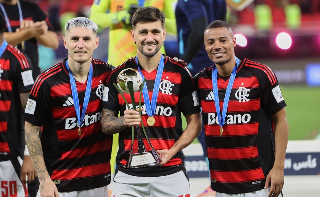 Flamengo consiguió la Copa Challenger tras derrotar al Pyramids FC / Foto: AP