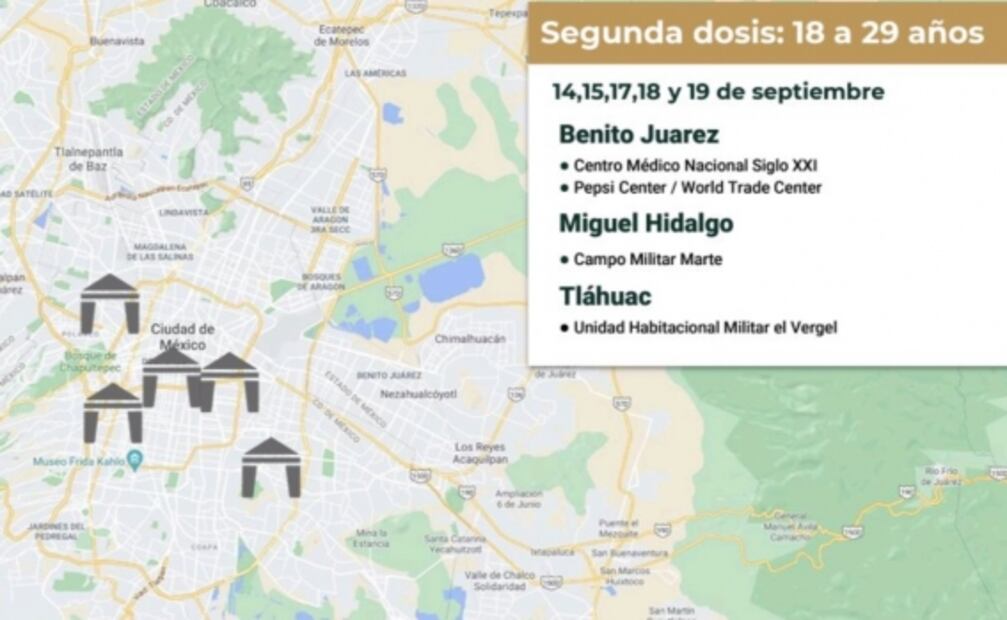 ¿A quién le toca vacunarse contra Covid en 8 alcaldías de CDMX?