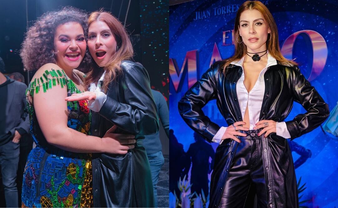 María León estuvo como invitada en la develación de la placa por las primeras 100 representaciones de "El Mago".
Fotos: Instagram