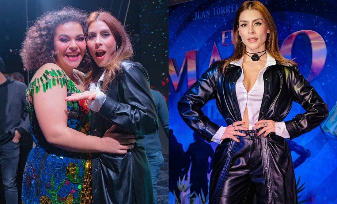 María León estuvo como invitada en la develación de la placa por las primeras 100 representaciones de "El Mago".
Fotos: Instagram