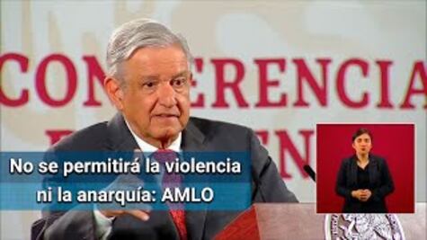No podemos actuar como el avestruz, dice AMLO ante amenazas de "El Marro"
