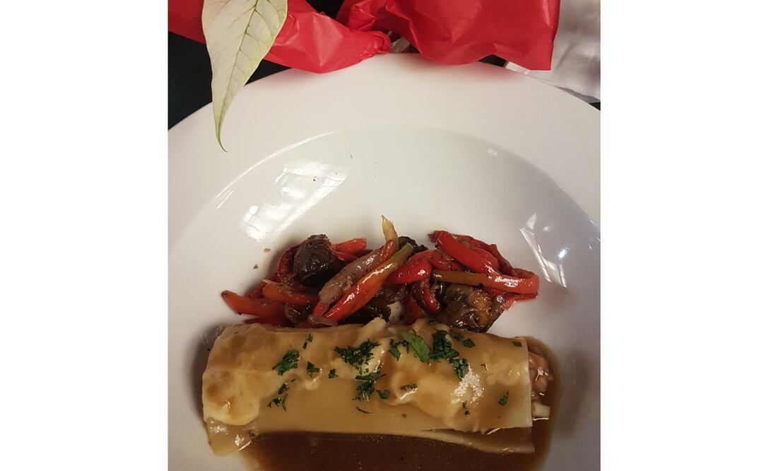 El canelón de ossobuco estofado es una las opciones que podrás pedir en la cena especial que se ofrecerá en la cantina Riviera del Sur. Fotos: Claudia Ramírez