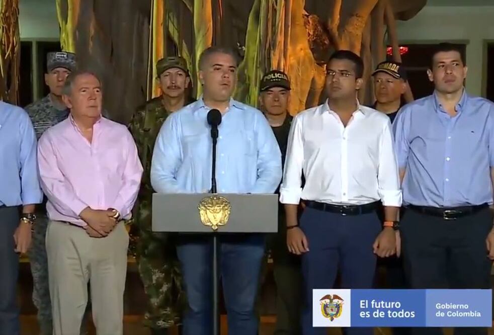Foto/Tomada de Twitter: @IvanDuque
