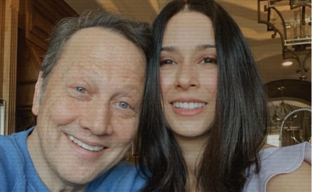 Rob Schneider y su esposa, la mexicana Patricia Maya. Instagram Patricia Maya.
