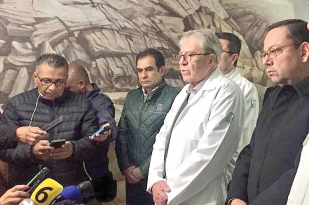 Expectativa . El secretario de Salud, Jorge Alcocer, dijo que la atención en las unidades de emergencia va a ser reforzada. Foto: TOMADA DE TWITTER