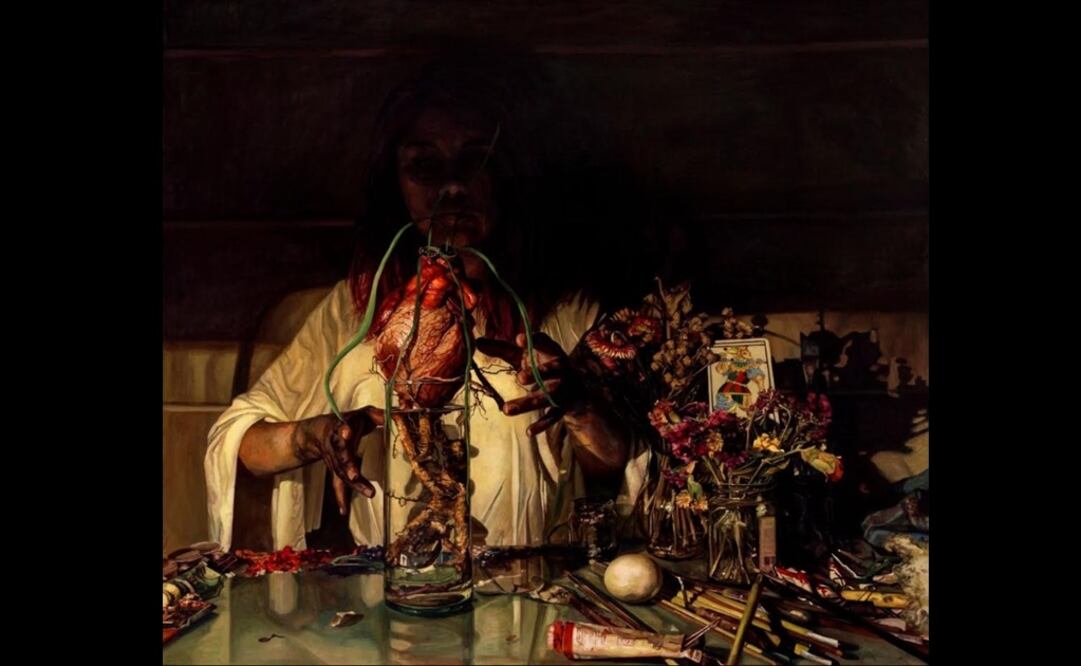 En la imagen la obra "La locura sagrada", de Paulina Jaimes. Foto: Cortesía Taller 138