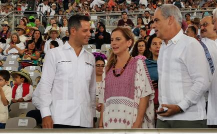 Beatriz Gutiérrez Müller, invitada especial de Murat en la Guelaguetza