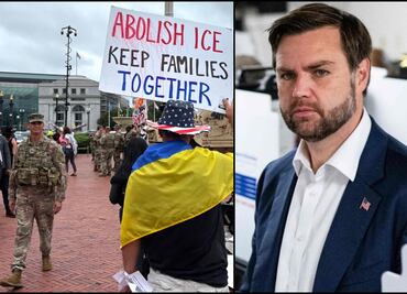 VIDEO: Abuchean a JD Vance y Pete Hegseth en Washington; visitaban a la Guardia Nacional en esa ciudad