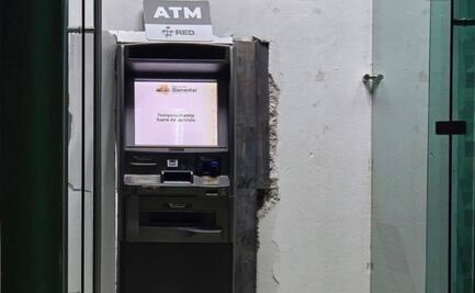 Delincuentes saquean cajero de Banco del Bienestar de Tepeji del Río, Hidalgo; es la segunda ocasión en lo que va del año