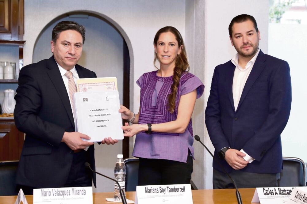 Mariana es la candidata más joven a gobernar la capital del país. (ARCHIVO. EL UNIVERSAL)