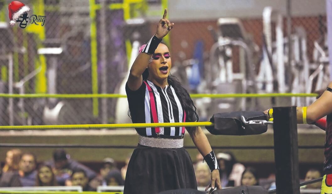 El gusto por la lucha libre lo heredó de su familia cuando de niño cada semana lo llevaban a funciones locales. Fotos Especiales