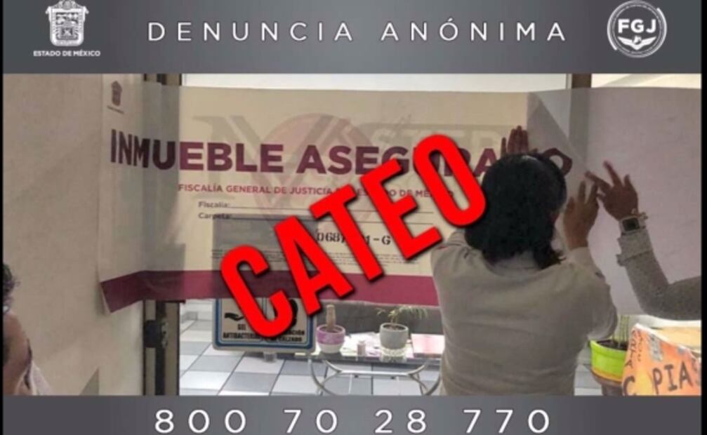 Aseguran despacho jurídico por usurpación de funciones en Ecatepec 