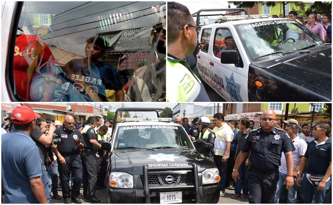 Francisco Javier "N", de 19 años y Osvaldo René "N", de 28 años fueron trasladados al Centro de Justicia de San Cristóbal. (Fotos: Especiales)