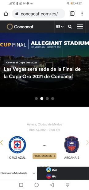 ¿A qué hora es realmente el Cruz Azul vs Arcahaie FC?