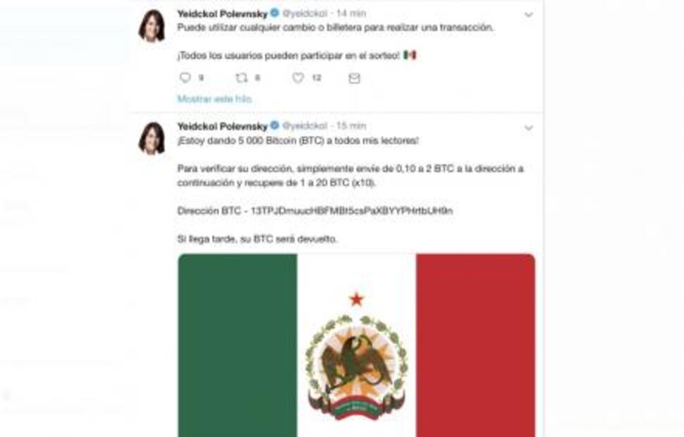 "No nos detendrán", dice Yeidckol Polevnsky tras ser hackeada 