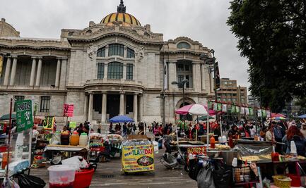 Continúa ambulantaje en Alameda Central pese a presencia de policías