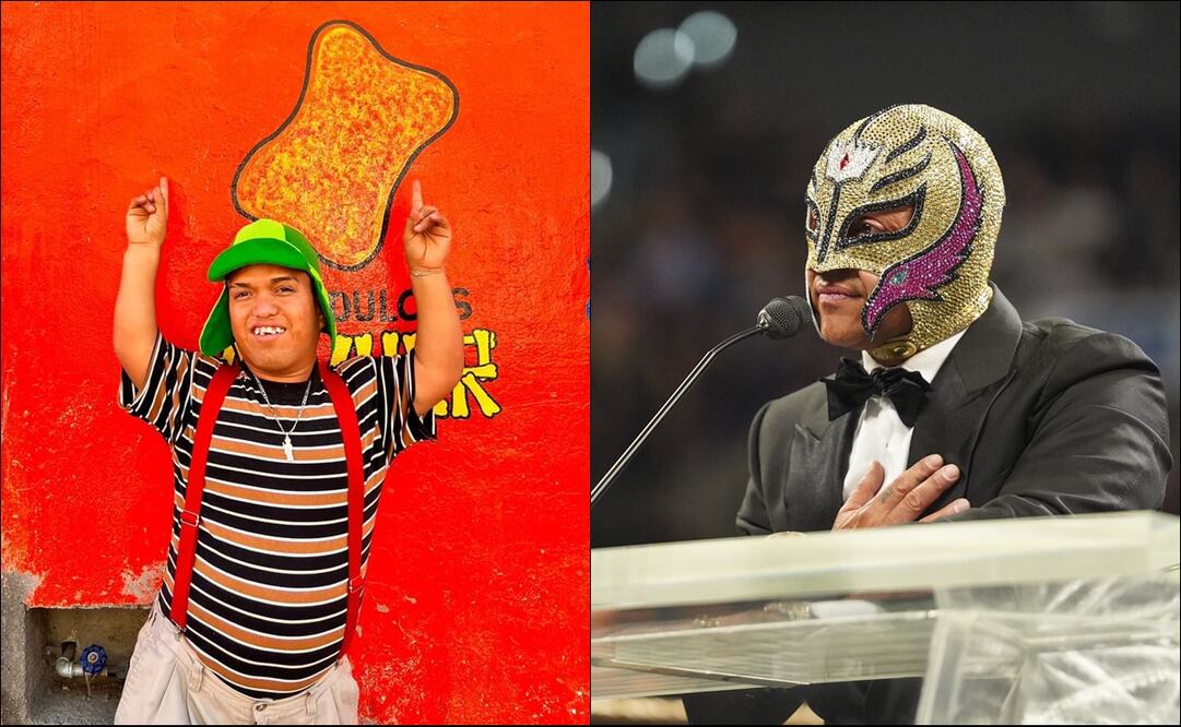 Medio Metro se autonombra el Rey Mysterio del Baile / FOTO: ESPECIAL