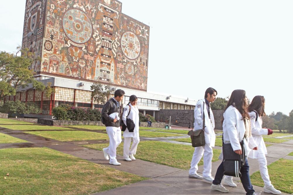 La UNAM se posicionó como la mejor universidad en México y la tercera en América Latina (ARCHIVO EL UNIVERSAL)