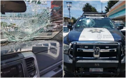 Detienen a 11 personas por dañar patrulla y agredir a policías en Cuautitlán Izcalli 