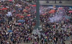 Detenidos tras marcha del 8M podrían quedar libres mediante acuerdos reparatorios: Pablo Vázquez; "eran personas ajenas a la causa", asegura