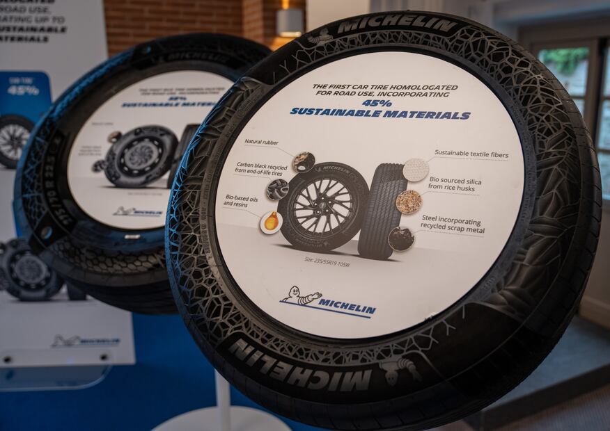 Italia fue la sede para conocer una nueva filosofía en Michelin: una llanta con materiales sustentables.