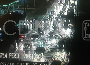 Llueve en 9 delegaciones de CDMX