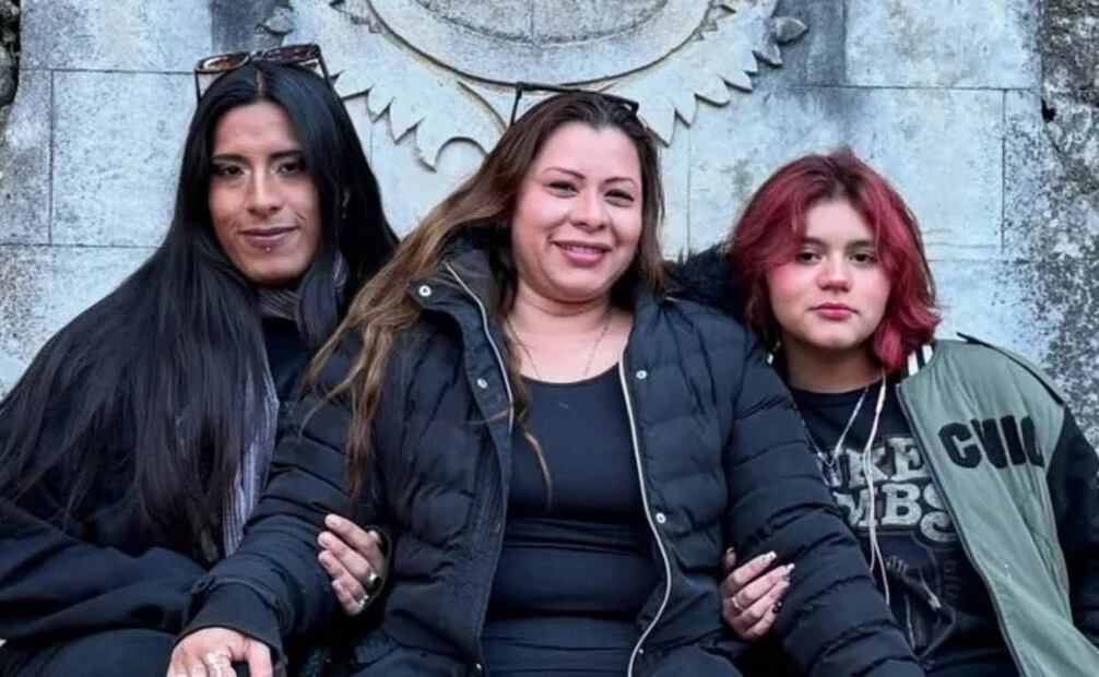 Exigen justicia para Karla Patricia Cortés (centro), víctima de feminicidio en Azcapotzalco. Foto: Especial