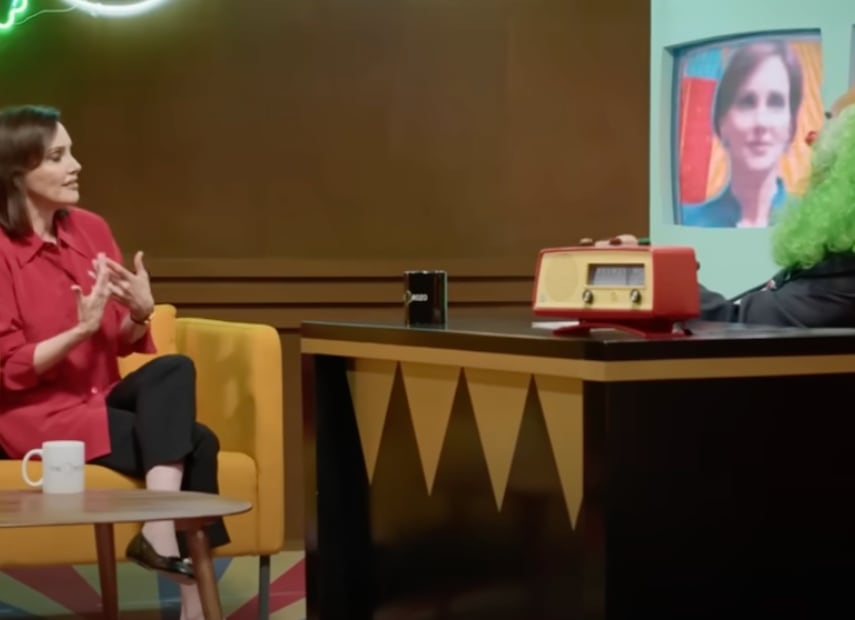 Brozo y Lilly Téllez hablan sobre rivalidad de Sheinbaum y Trump. Foto: Captura de video