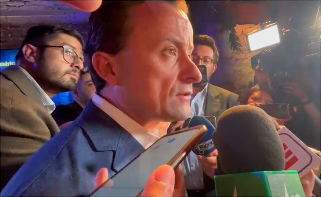 Mikel Arriola durante la presentación de la nueva eLigaMX. FOTO: EL UNIVERSAL