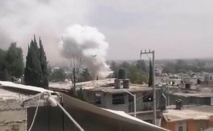 FOTOS: Reportan explosión de calentador solar en Tultepec