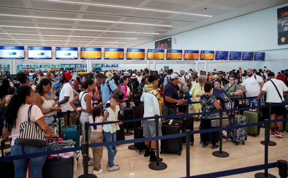Bajo la gestión de la gobernadora Mara Lezama Espinosa en la Nueva Era del Turismo se alcanzó la cifra más alta de operaciones aéreas con 765 vuelos programados en los cuatro aeropuertos internacionales. (28/12/24) Foto: Especial