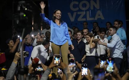 Corina Machado se declara ganadora de primarias opositoras en Venezuela, tras conocer primeros resultados