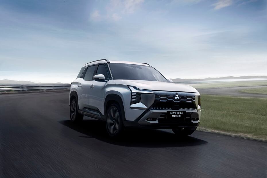 Este SUV cuenta con acabados en la parrilla en acrílico para simbolizar innovación. Foto: Mitsubishi Motors.