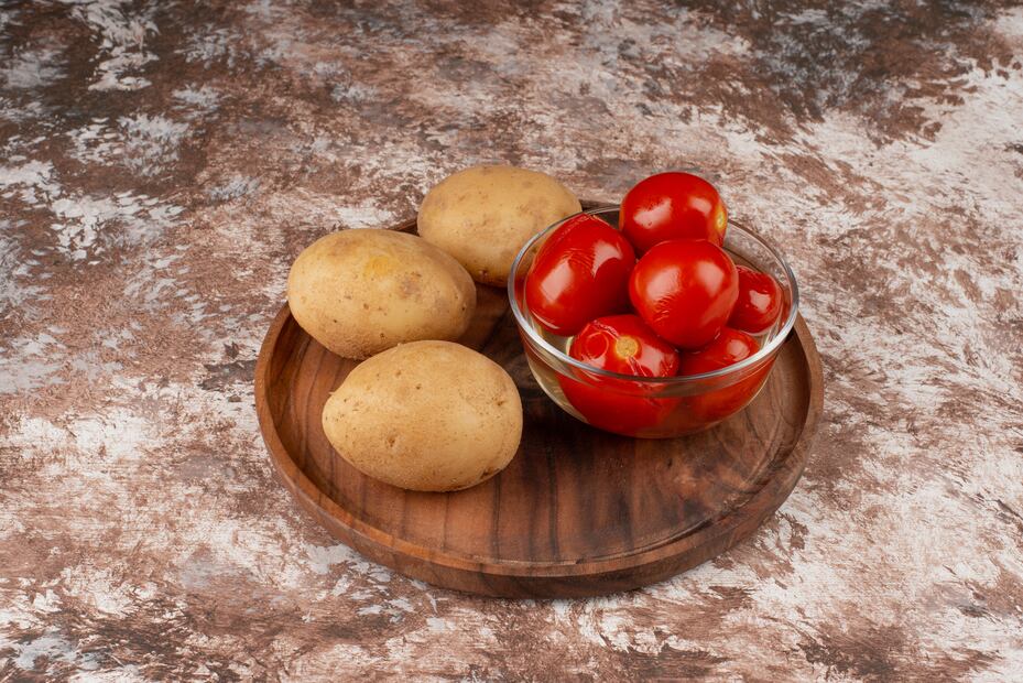 Ingredientes de los tacos de nada. Foto: Freepik