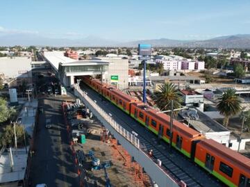 ¡Circulan de nuevo trenes en el tramo elevado de la Línea 12 del Metro!
