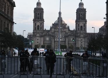 Gobierno de CDMX retirará cercos para ingresar al Zócalo