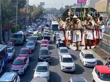 Ruta de la Pasión de Cristo en Iztapalapa para este Jueves y Viernes Santo; consulta qué calles estarán cerradas