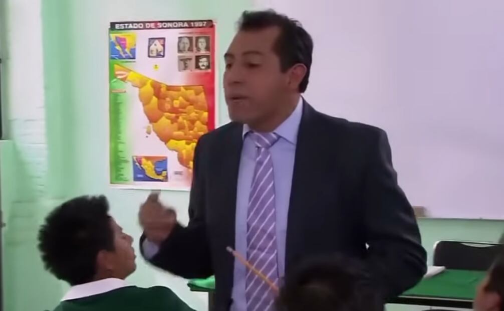 El actor se ha hecho viral por sus papeles en La Rosa de Guadalupe. Foto: Captura de pantalla.
