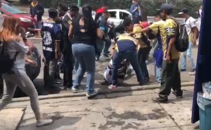 El "eeeh put..." y la violencia manchan el Pumas vs Burros