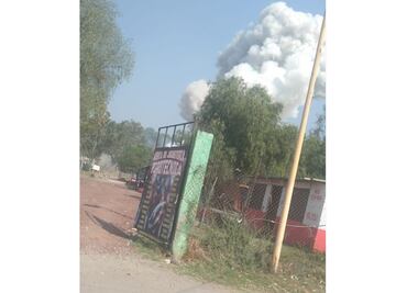 Se registra explosión de polvorín en Tultepec, Edomex