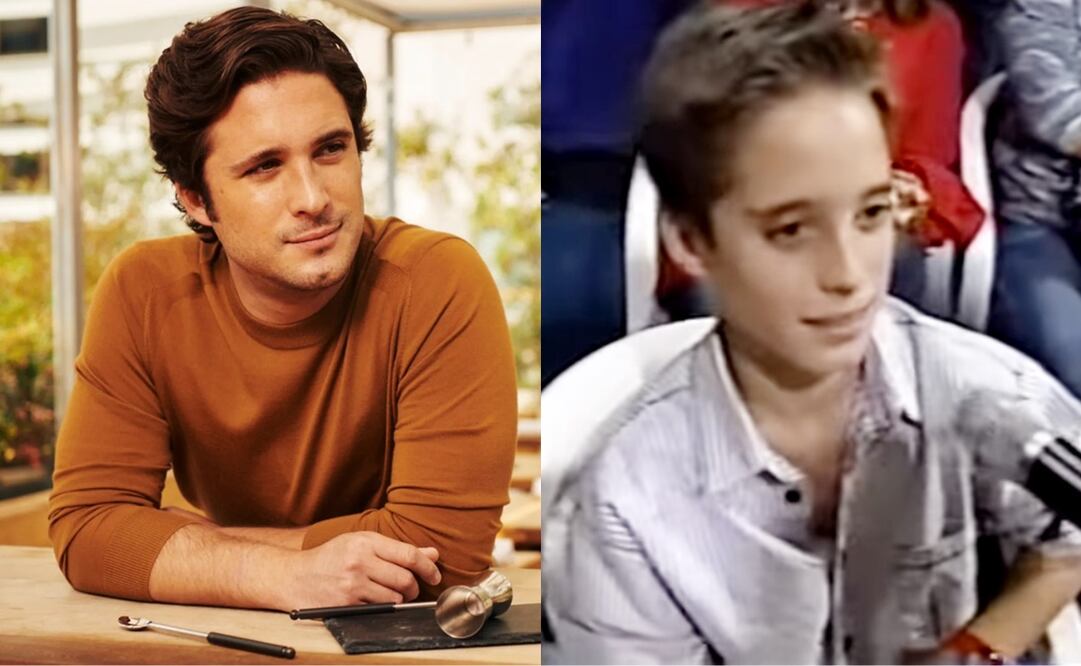 Diego Boneta comenzó su carrera como actor cuando apenas eran un niño.
Fotos: Instagram y YouTube
