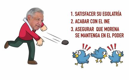 Acabar con el INE, "lo que se esconde tras la revocación de mandato": Anaya