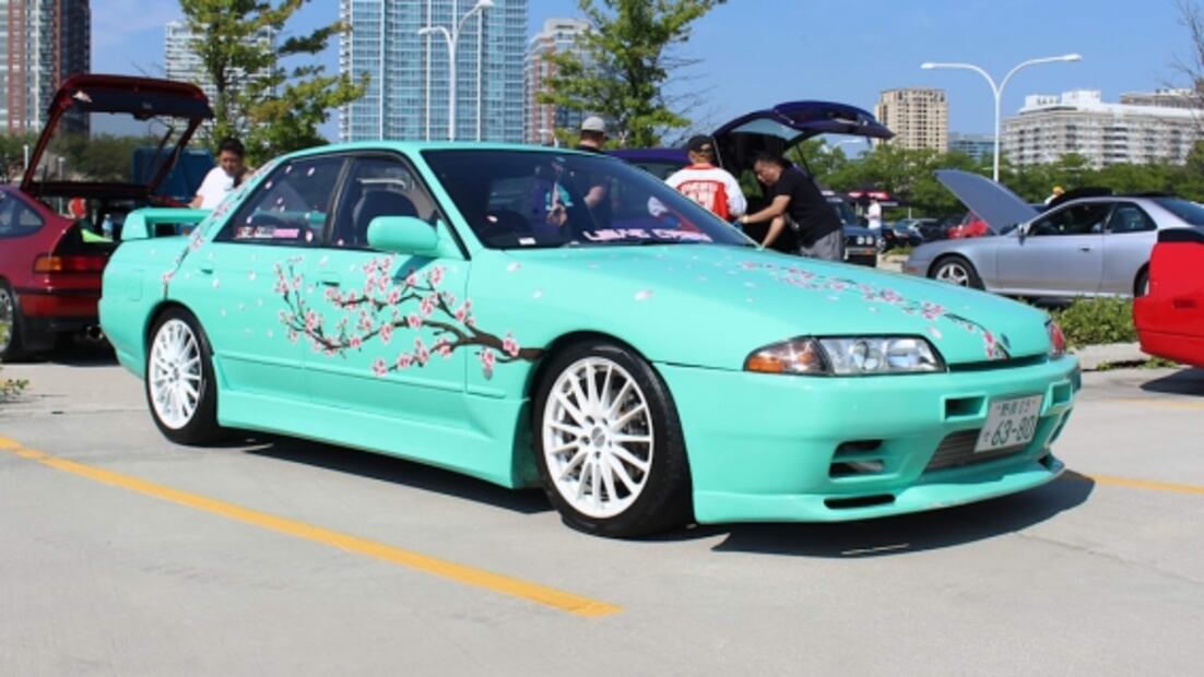 RADwood exhibió automóviles de la década de los 80 y 90 